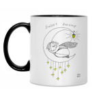 Кружка двухцветная