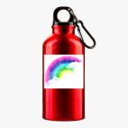 Металлическая бутылка 400 мл UV-DTF