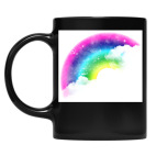 Кружка цветная UV-DTF