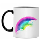 Кружка двухцветная