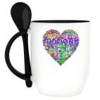 Кружка с ложкой