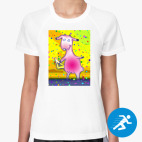 Женская спортивная футболка