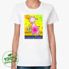 Женская футболка органик