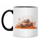 Кружка двухцветная