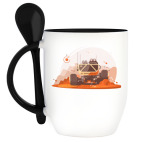 Кружка с ложкой