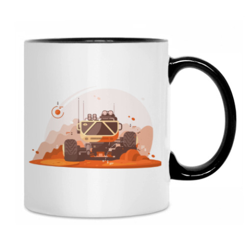 Кружка с принтом Ровер