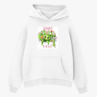 Толстовка худи оверсайз