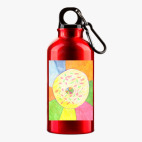 Металлическая бутылка 400 мл UV-DTF