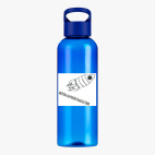 Прозрачная спортивная бутылка