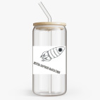 Банка с бамбуковой крышкой