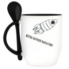 Кружка с ложкой