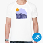 Мужская спортивная футболка