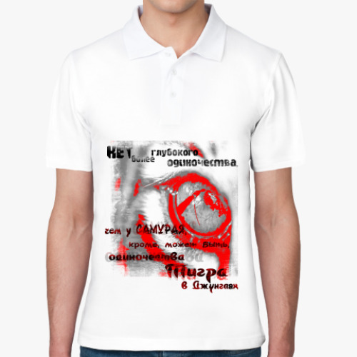 Рубашка поло с принтом Кодекс самураев