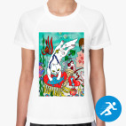 Женская спортивная футболка