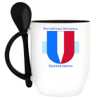 Кружка с ложкой