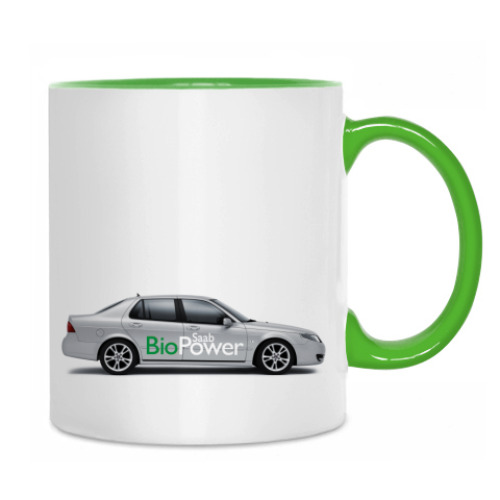 Кружка с принтом BIOPOWER