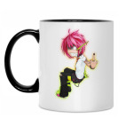 Кружка двухцветная