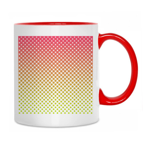 Кружка с принтом Tonks-red