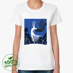 Женская футболка органик