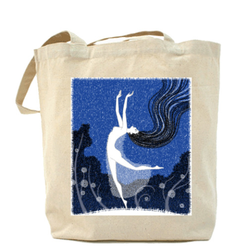 Сумка шоппер с принтом  Танец Лютиэн