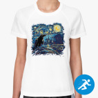 Женская спортивная футболка