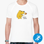 Мужская спортивная футболка