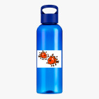 Прозрачная спортивная бутылка