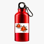 Металлическая бутылка 400 мл UV-DTF