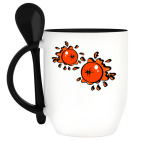 Кружка с ложкой