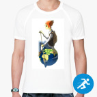 Мужская спортивная футболка