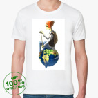 Мужская футболка органик