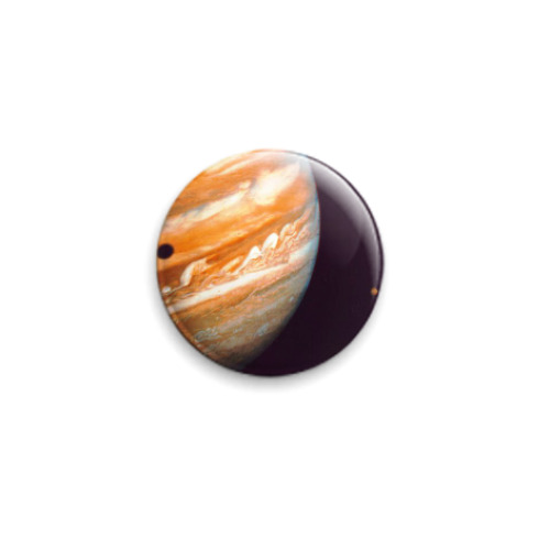 Значок 25мм с принтом Jupiter