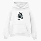 Толстовка худи оверсайз