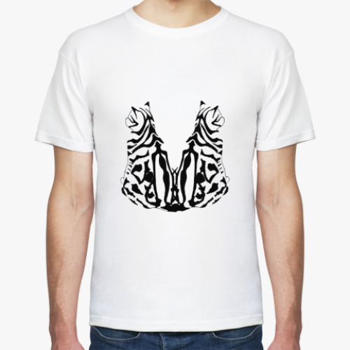 Футболка с принтом Кошаки