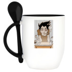 Кружка с ложкой