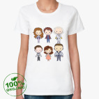 Женская футболка органик