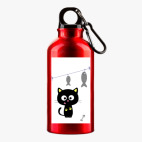 Металлическая бутылка 400 мл UV-DTF