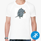 Мужская спортивная футболка