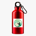 Металлическая бутылка 400 мл UV-DTF