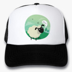 Овечка на полянке