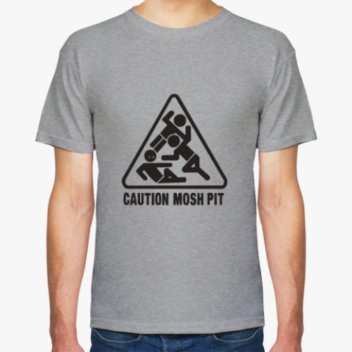 Футболка с принтом Moshpit