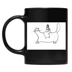 Кружка цветная UV-DTF