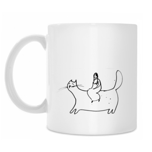 Кружка с принтом Фрейя