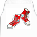  Красные кеды