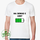 Мужская футболка органик