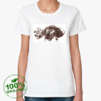 Женская футболка органик