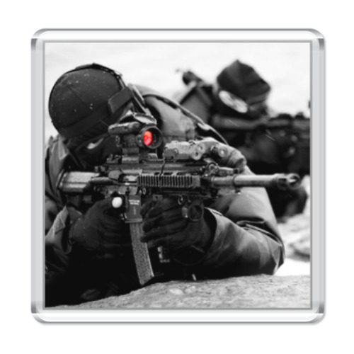 Магнит с принтом 'Снайпер'