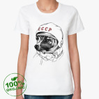 Женская футболка органик