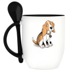 Кружка с ложкой