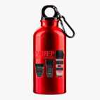 Металлическая бутылка 400 мл UV-DTF